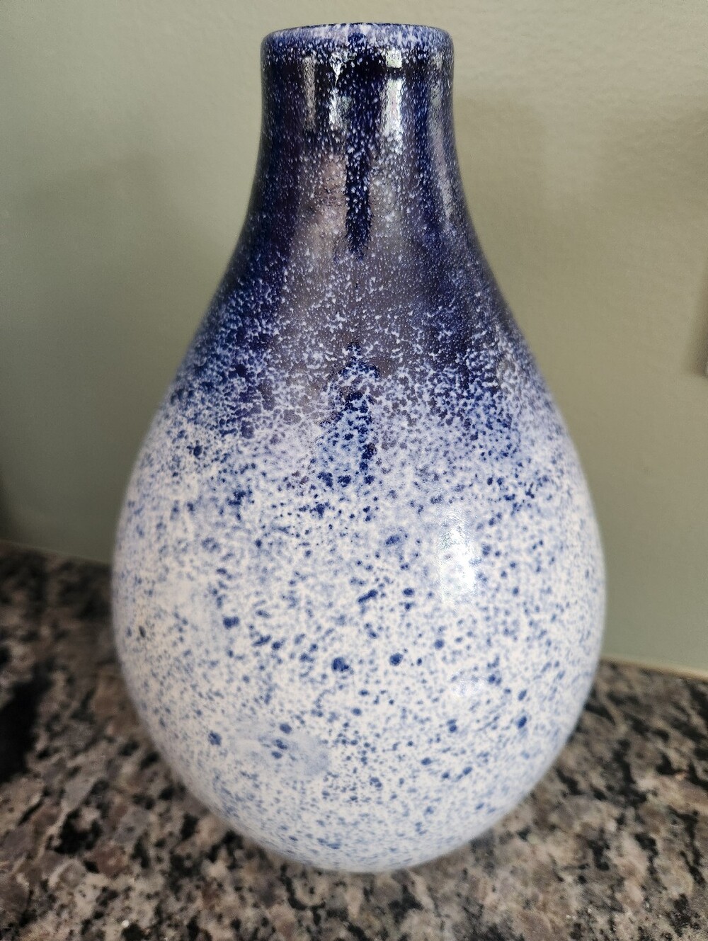 Crate&Barrel Speckled Reactive Nila Vase